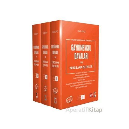 Gayrimenkul Davaları ve Yargılama İşlemleri - Halil Çiftçi - Adalet Yayınevi