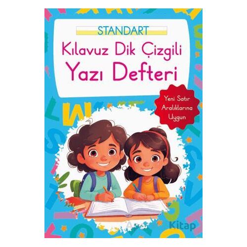 Kılavuz Dik Çizgili Yazı Defteri Küçük Boy - Mavi - Kolektif - Parıltı Yayınları