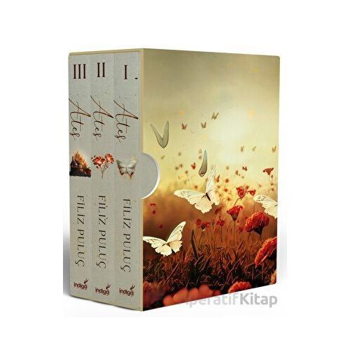 Ateş Serisi - 3 Kitap (Kutulu) - Filiz Puluç - İndigo Kitap