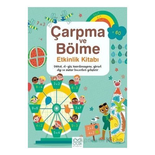 Çarpma ve Bölme Etkinlik Kitabı - Darran Stobbart - 1001 Çiçek Kitaplar