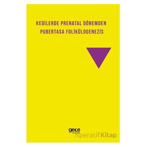Kedilerde Prenatal Dönemden Pubertasa Folikülogenezis - Ömer Korkmaz - Gece Kitaplığı