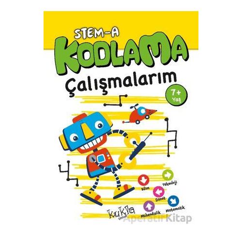 STEM-A 7+ Yaş Kodlama Çalışmalarım - Buçe Dayı - Kukla Yayınları