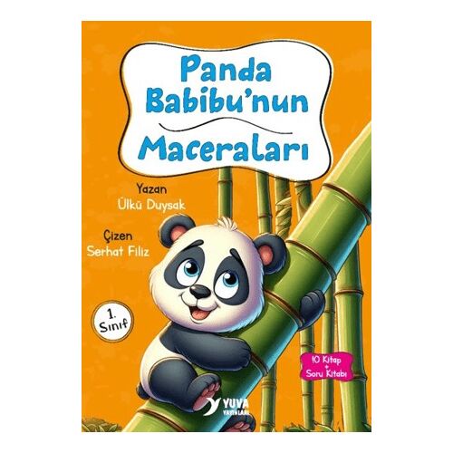 Panda Babibu’nun Maceraları (10 Kitap) - Ülkü Duysak - Yuva Yayınları