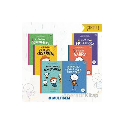 Aktivitelerle Duygu Eğitimi Seti - Fazilet Seyitoğlu - Multibem Yayınları