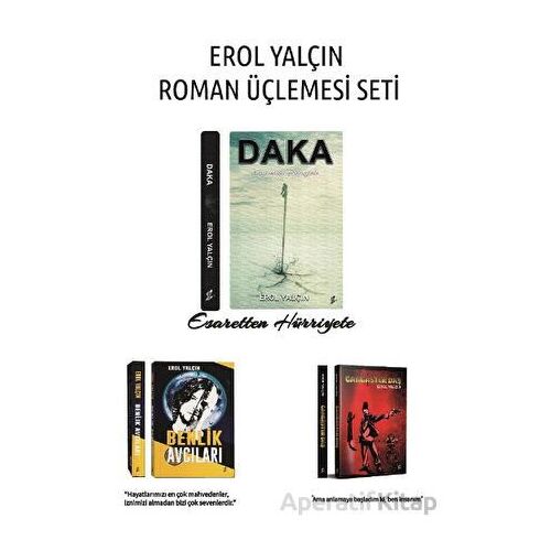 Erol Yalçın Roman Üçlemesi Seti - Erol Yalçın - Okur Kitaplığı