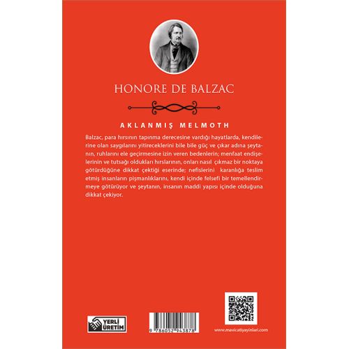 Aklanmış Melmoth - Honore De Balzac - Maviçatı (Dünya Klasikleri)