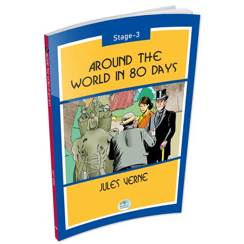 Around The World In 80 Days - Jules Verne (Stage-3) Maviçatı Yayınları