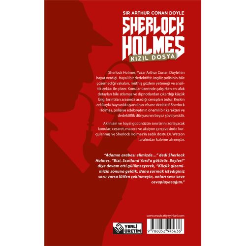 Kızıl Dosya - Sherlock Holmes - Maviçatı Yayınları