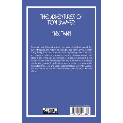 The Adventures of Tom Sawyer - Mark Twain (Stage-5) Maviçatı Yayınları