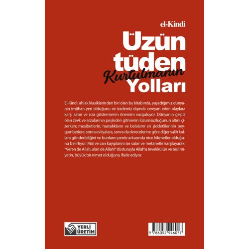 Üzüntüden Kurtulmanın Yolları - El-Kindi - Maviçatı Yayınları