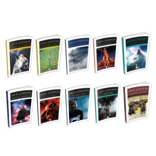 Jack London Seti 10 Kitap Dünya Klasikleri Maviçatı Yayınları