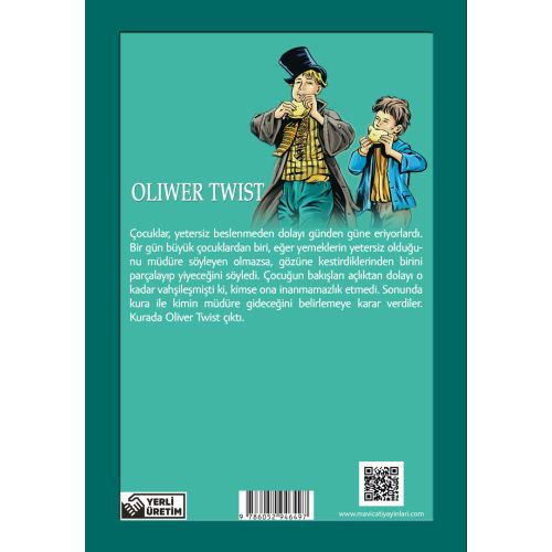 Oliver Twist - Charles Dickens - Maviçatı Yayınları