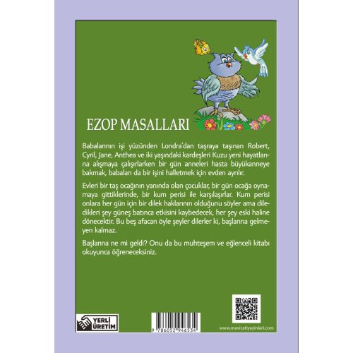 Ezop Masalları - Maviçatı Yayınları