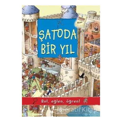 Şatoda Bir Yıl - Olivia Brookes - İş Bankası Kültür Yayınları