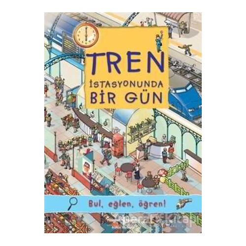 Tren İstasyonunda Bir Gün - Olivia Brookes - İş Bankası Kültür Yayınları