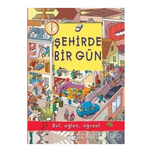 Şehirde Bir Gün - Olivia Brookes - İş Bankası Kültür Yayınları