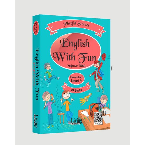 English With Fun Level 4 - 10 Kitap - Yağmur Toka - Living English Dictionary
