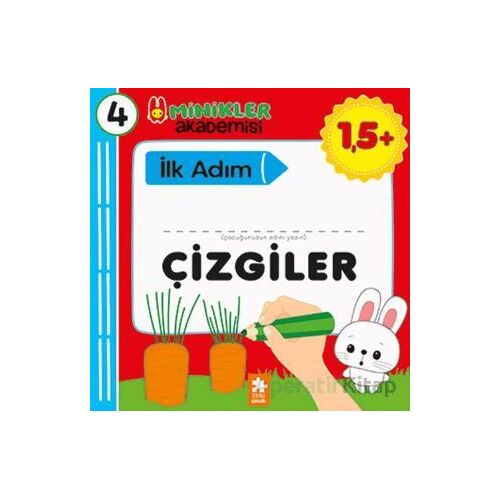 Minikler Akademisi 4 - Çizgiler - Ilona Bakše - Eksik Parça Yayınları