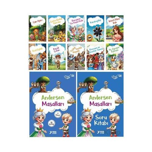 Andersen Masalları (10 Kitap) - Ülkü Duysak - Yuva Yayınları