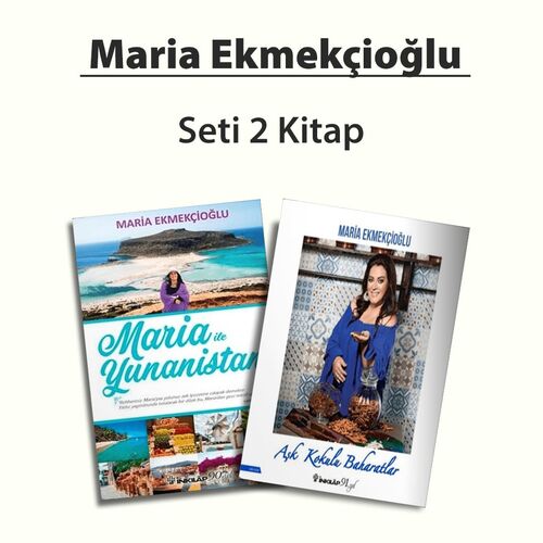 Maria Ekmekçioğlu Seti (2 Kitap) Paket Kitap Kampanyası