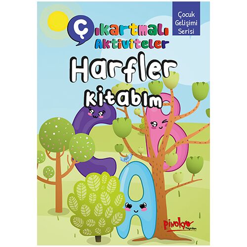 Çıkartmalı Aktiviteler Harfler Kitabım - Buçe Dayı - Pinokyo Yayınları
