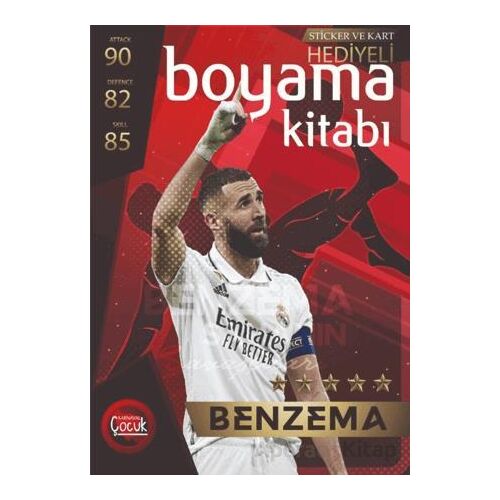 Benzema Boyama Kitabı Karnaval Çocuk