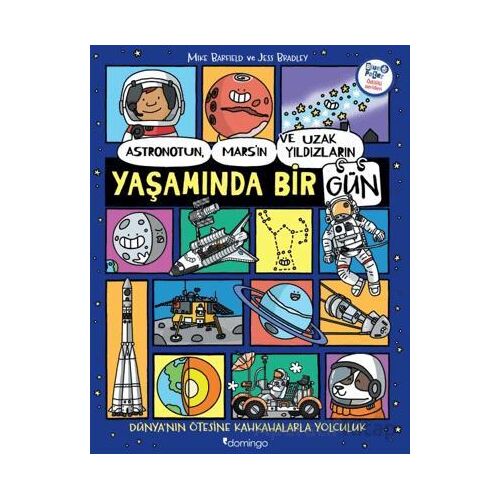 Astronotun, Mars’ın ve Uzak Yıldızların Yaşamında Bir Gün - Mike Barfield - Domingo Yayınevi