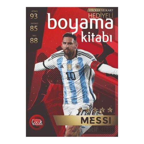 Messı Boyama Kitabı Karnaval Çocuk