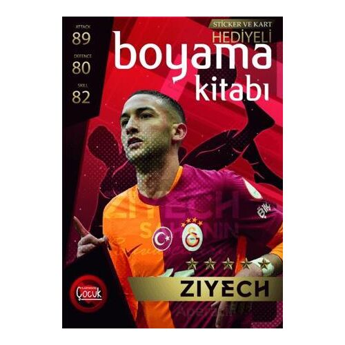 Ziyech Boyama Kitabı Karnaval Çocuk