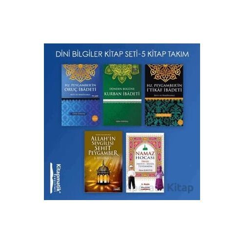 Dini Bilgiler Kitap Seti - 5 Kitap Takım - Adem Karataş - Kitapmatik Yayınları