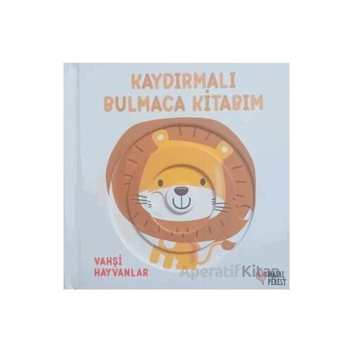 Kaydırmalı Bulmaca Kitabım - Vahşi Hayvanlar - Kolektif - Masalperest