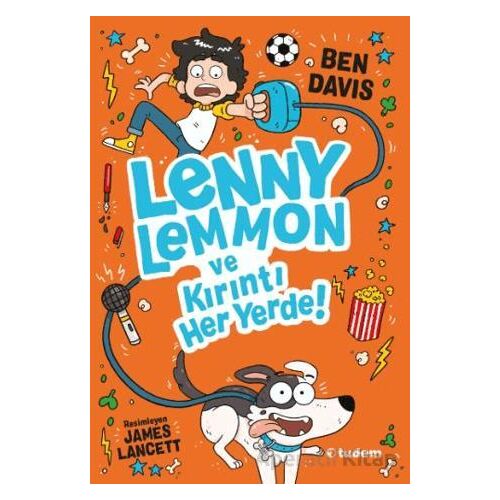 Lenny Lemmon ve Kırıntı Her Yerde! - Ben Davis - Tudem Yayınları