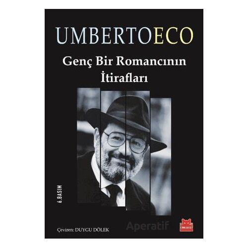 Genç Bir Romancının İtirafları - Umberto Eco - Kırmızı Kedi Yayınevi