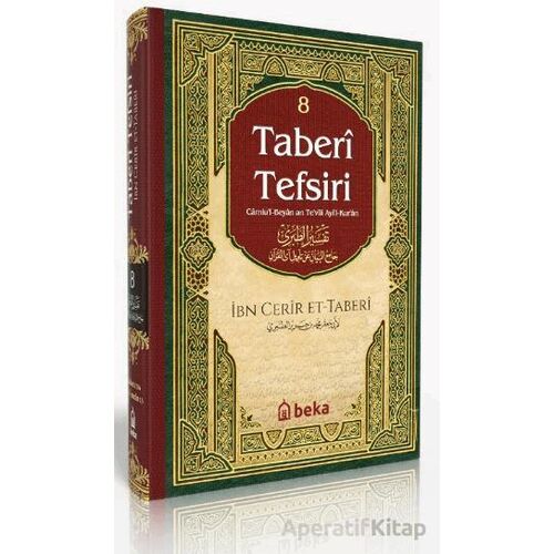Taberi Tefsiri 8. Cilt - İmam Taberi - Beka Yayınları