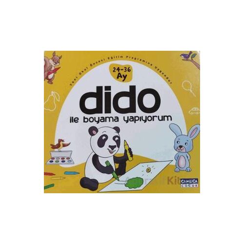 Dido ile Boyama Yapıyorum - Kolektif - Çamlıca Çocuk Yayınları