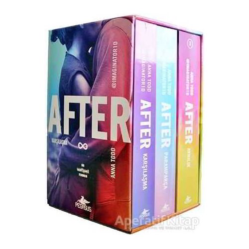 After Serisi Kutulu Özel Set - Anna Todd - Pegasus Yayınları