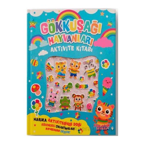 Gökkuşağı Hayvanları Aktivite Kitabı - Kolektif - Yumurcak Yayınları