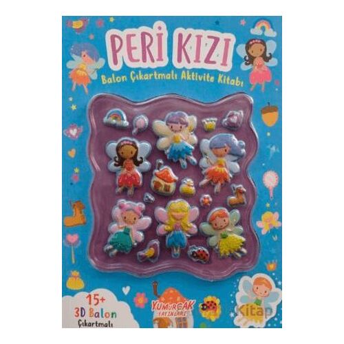 Peri Kızı Balon Çıkartmalı Aktivite Kitabı - Kollektif - Yumurcak Yayınları