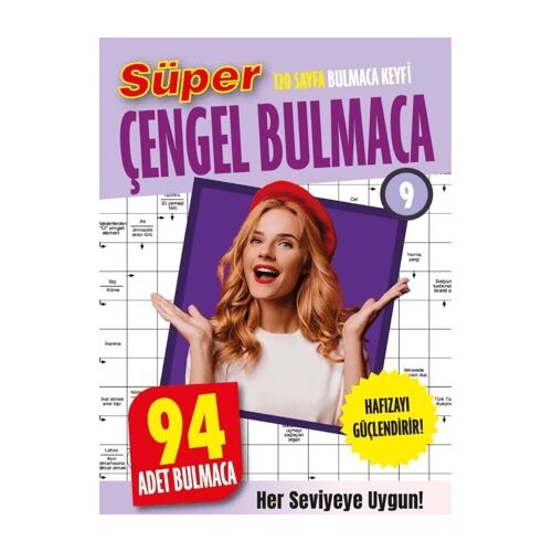 Süper Çengel Bulmaca 9 - Hakan Kayar , Zeliha Kayar - Dokuz Yayınları