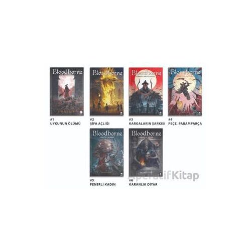 Bloodborne Seti (6 kitap) - Ales Kot - Eksik Parça Yayınları