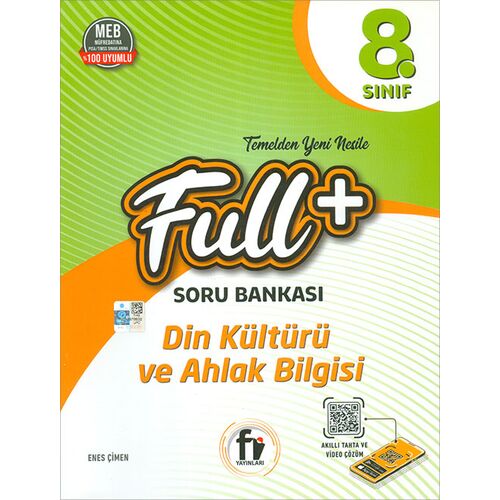 8. Sınıf Full+ Din Kültürü A.B Soru Bankası Fi Yayınları