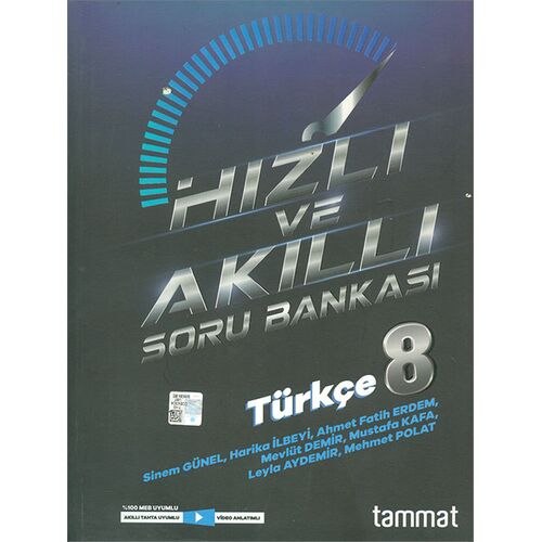 8. Sınıf Türkçe Hızlı ve Akıllı Soru Bankası Tammat Yayıncılık