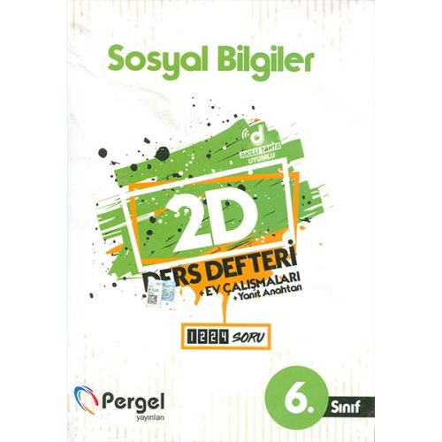 Pergel 6.Sınıf Sosyal Bilgiler Ders Defteri