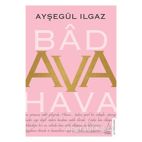 Bad Ava Hava - Ayşegül Ilgaz - Destek Yayınları