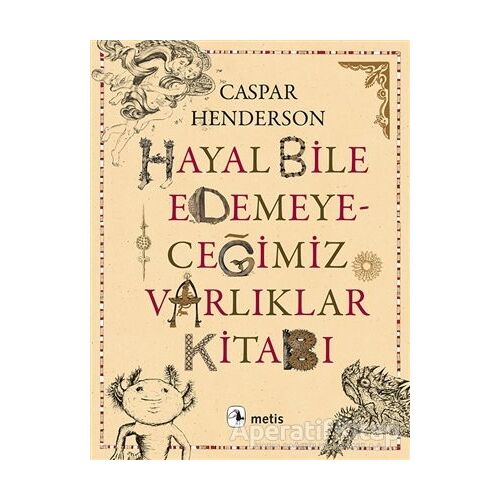 Hayal Bile Edemeyeceğimiz Varlıklar Kitabı - Caspar Henderson - Metis Yayınları