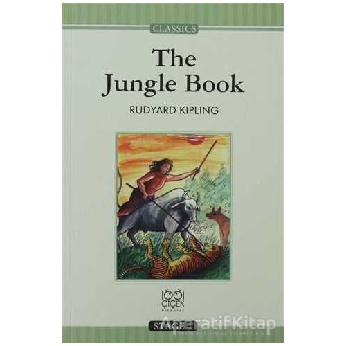 The Jungle Book ( Stage 1) - Joseph Rudyard Kipling - 1001 Çiçek Kitaplar