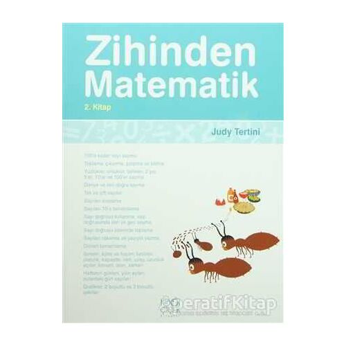 Zihinden Matematik 2. Kitap - Judy Tertini - 1001 Çiçek Kitaplar