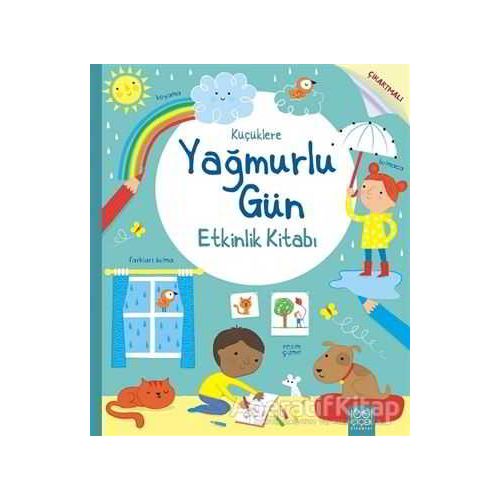 Küçüklere Yağmurlu Gün Etkinlik Kitabı - Rebecca Gilpin - 1001 Çiçek Kitaplar