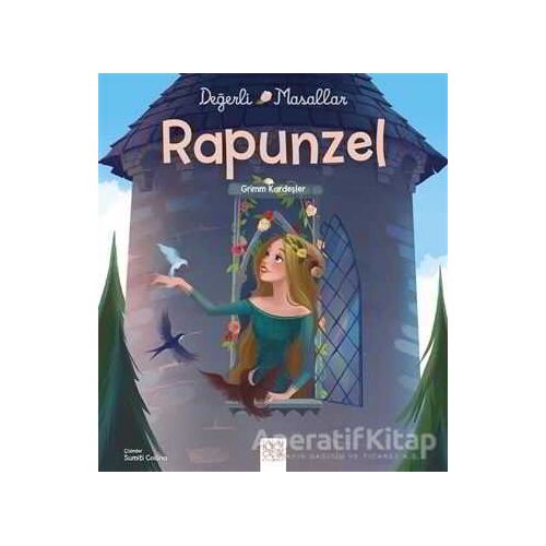 Değerli Masallar - Rapunzel - Grimm Kardeşler - 1001 Çiçek Kitaplar