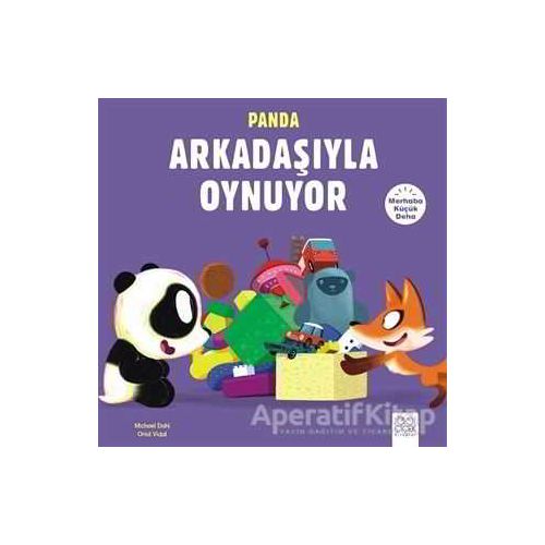 Merhaba Küçük Deha - Panda Arkadaşıyla Oynuyor - Michael Dahl - 1001 Çiçek Kitaplar